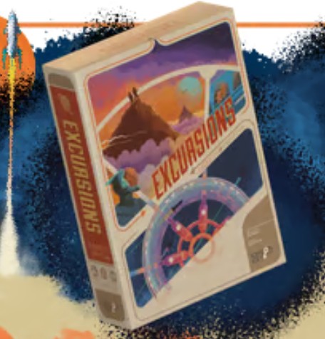 Excursions: A Galactic Cruise Board Game, English Edition